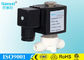 Miniature Liquid Line Solenoid Valve , Direct Acting 24v Solenoid Valve With Iron Coil Shell